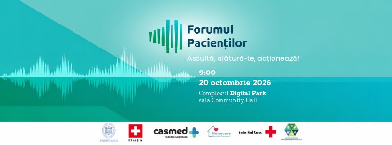 Înscrie-te la Forumul Pacienților 2026